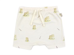 Petit Piao castle shorts print